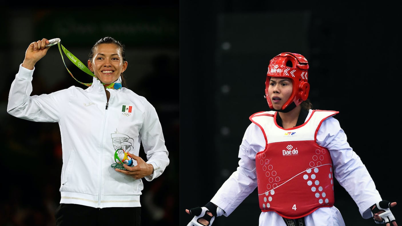 María Espinoza desea suerte a taekwondoín Briseida Acosta