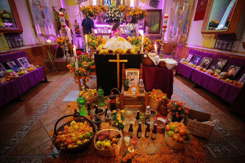 Ofrendas, Día de Muertos