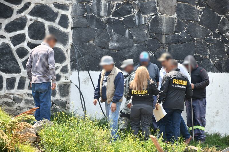 Tomas clandestinas de agua potable aseguradas en Ocoyoacac, Estado de México