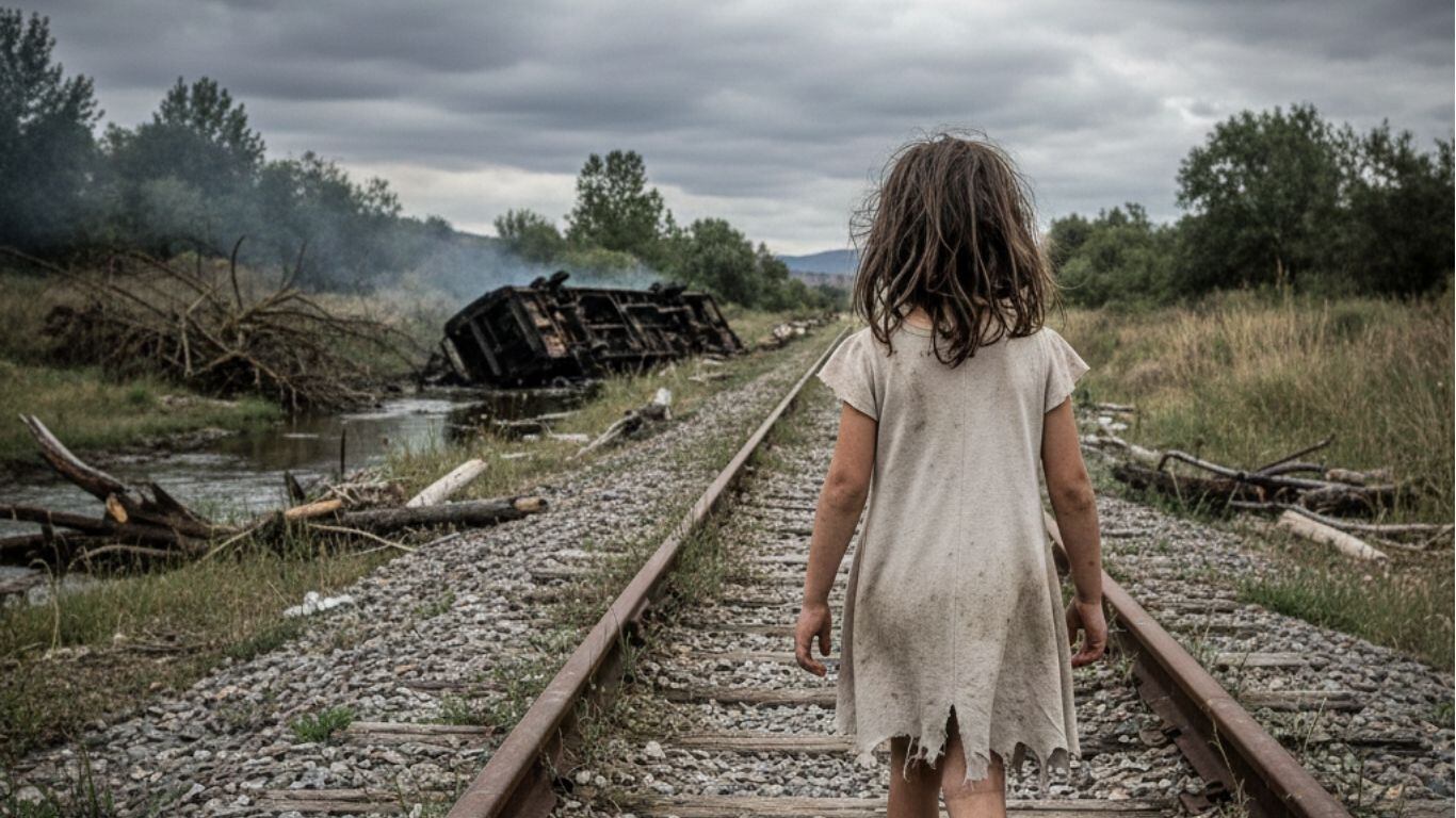 Niña de 6 años sobrevive a accidente de tren