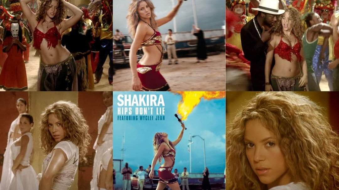 Con 'Hip's Don't Lie' la cantante colombiana Shakira le dijo al mundo que sus caderas no mienten y puso a bailar a todos.