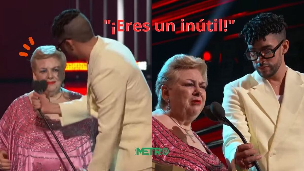Paquita la del Barrio y Bad Bunny en los Premios Billboard 2021: “Eres un inútil”