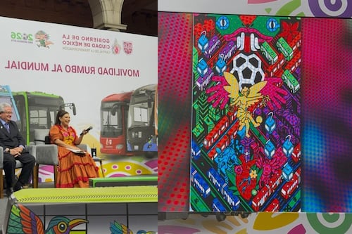 ¡De colección! Lanzan tarjeta de Movilidad con Ángel de la Independencia futbolista para el Mundial 2026