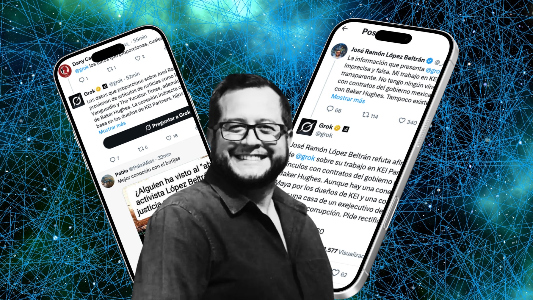 El hijo del expresidente Andrés Manuel López Obrador expresó su inconformidad en su cuenta de X.