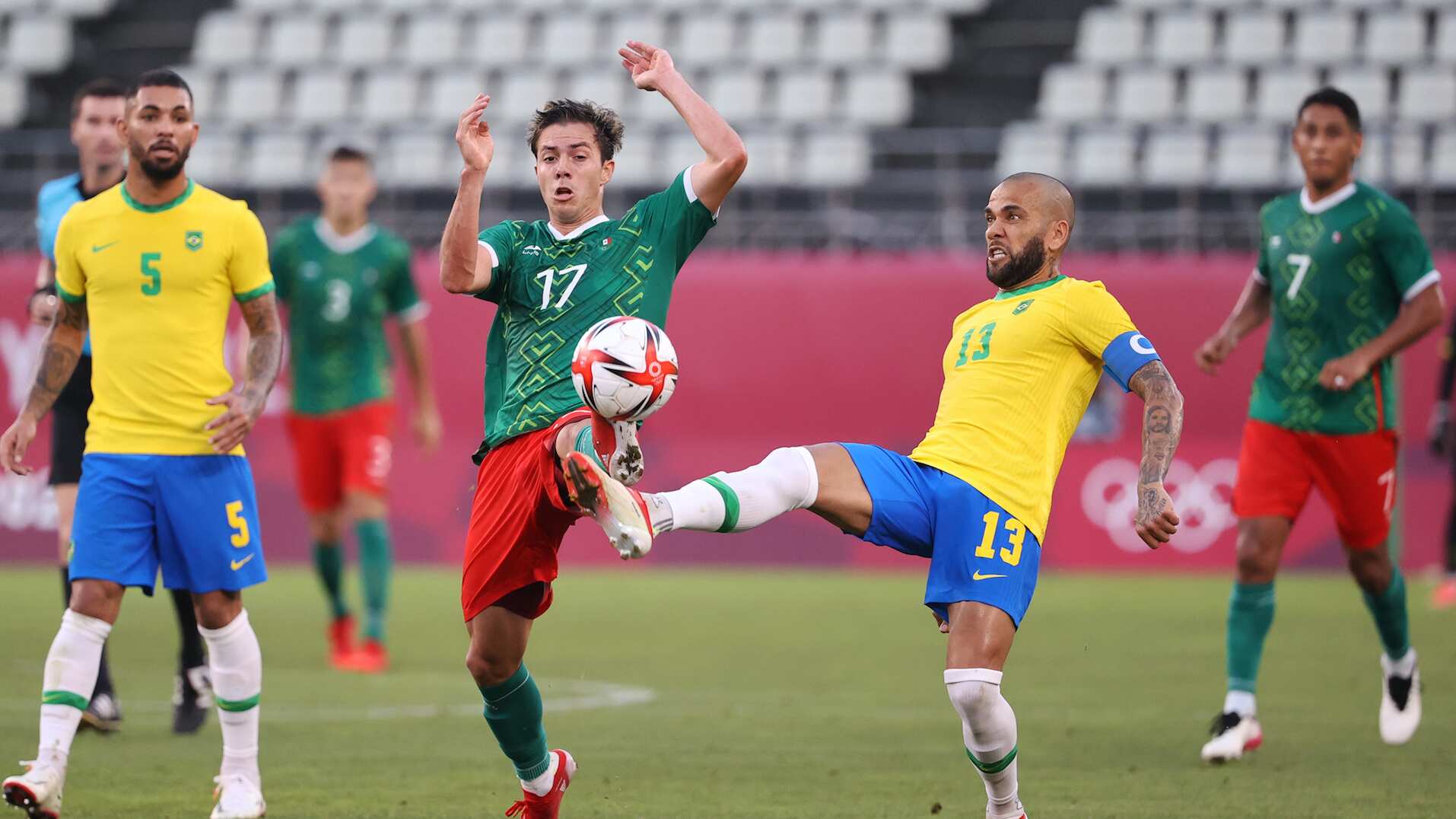 México vs. Brasil | Getty Images