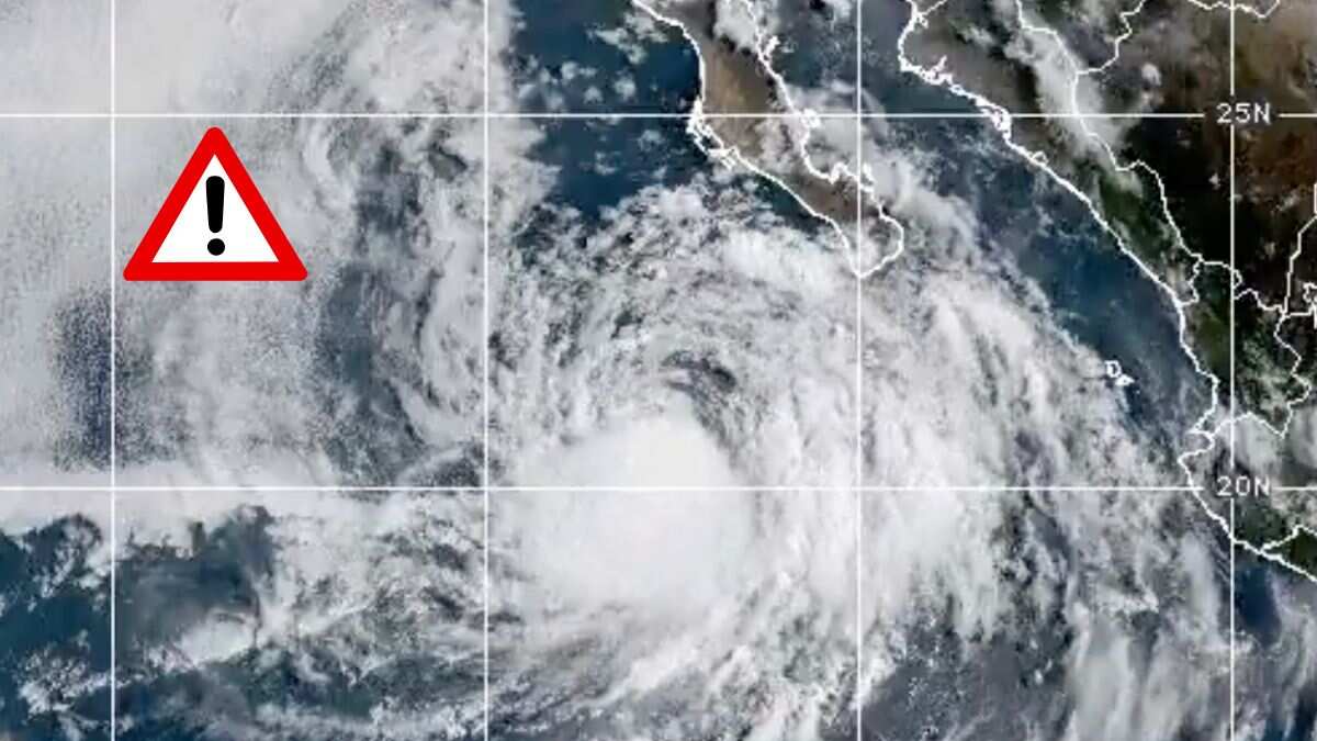 Tormenta tropical Ivo se aleja de México; lluvias y vientos afectarán gran parte del país