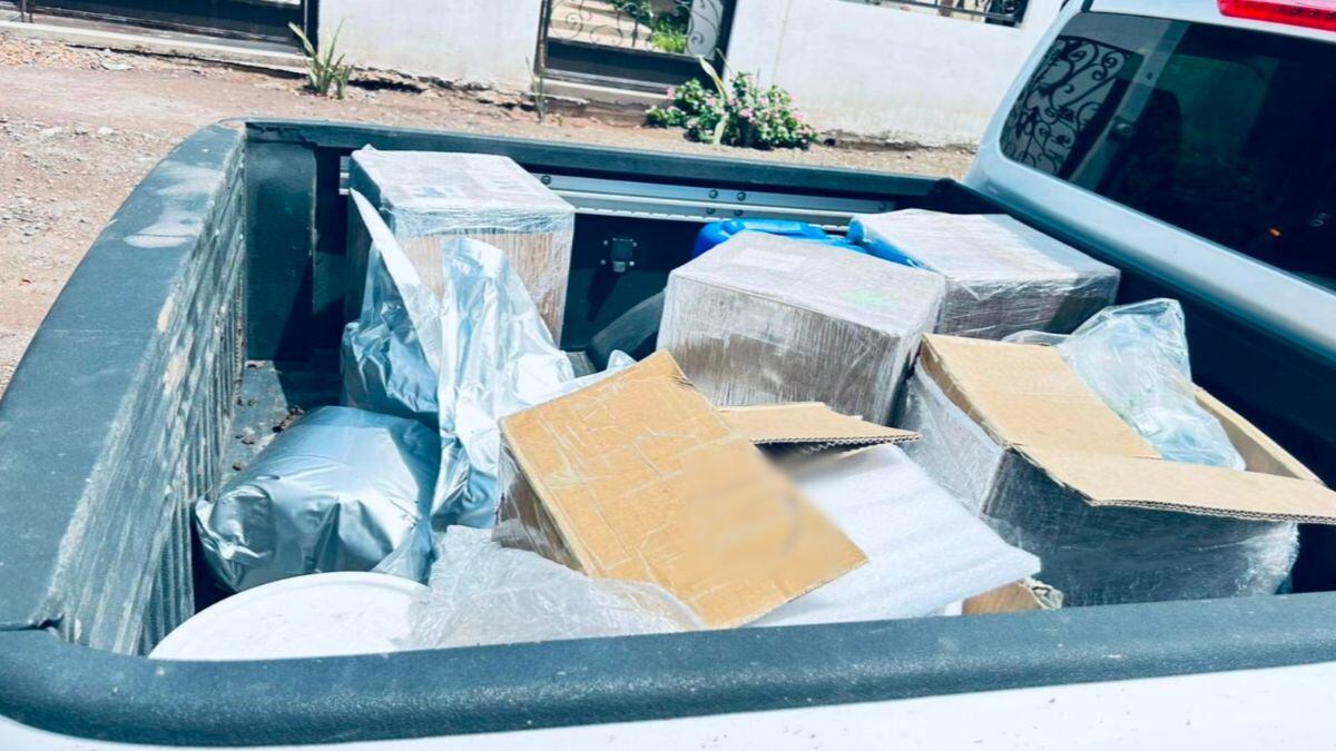 Caen 10 presuntos integrantes de Los Mayos; portaban ametralladoras, granadas y explosivos