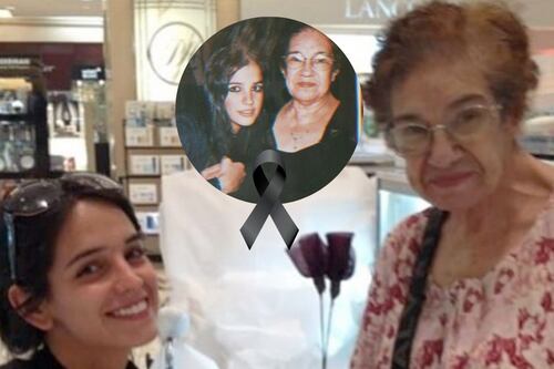 Bárbara de Regil dedica desgarradora carta a su abuelita fallecida; pasó 7 horas hincada junto al ataúd