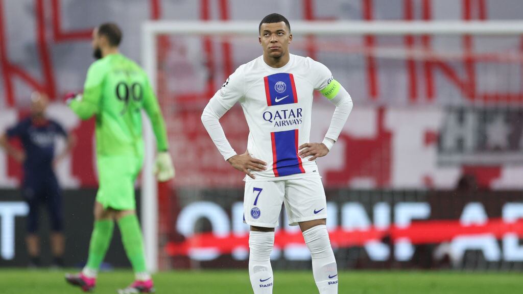Mbappé no ha podido ganar una Champions League con el PSG.