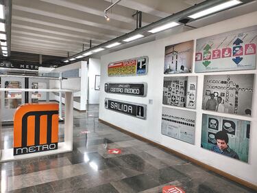 El Museo del Metro de la Ciudad de México se encuentra albergado desde hace seis años en la estación Mixcoac de la línea 12.