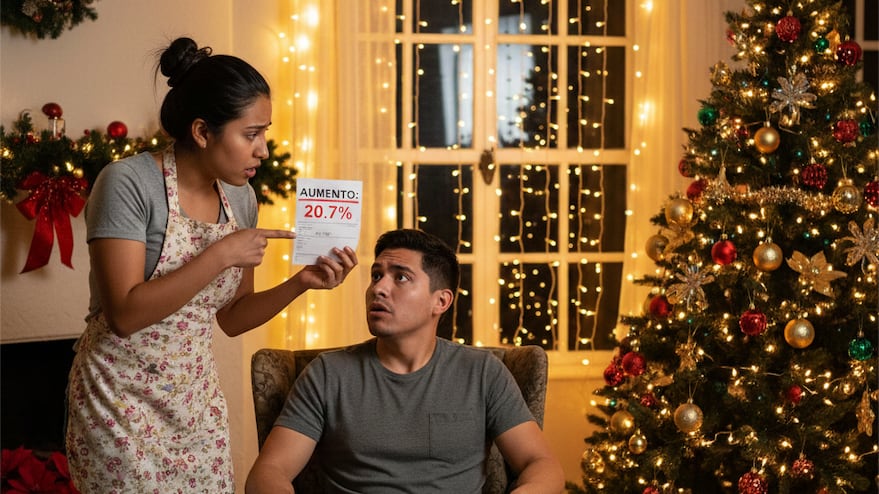 La luz subió más de 20%; el chile y jitomate aumentaron hasta 24%, disparando los costos de las cenas navideñas.