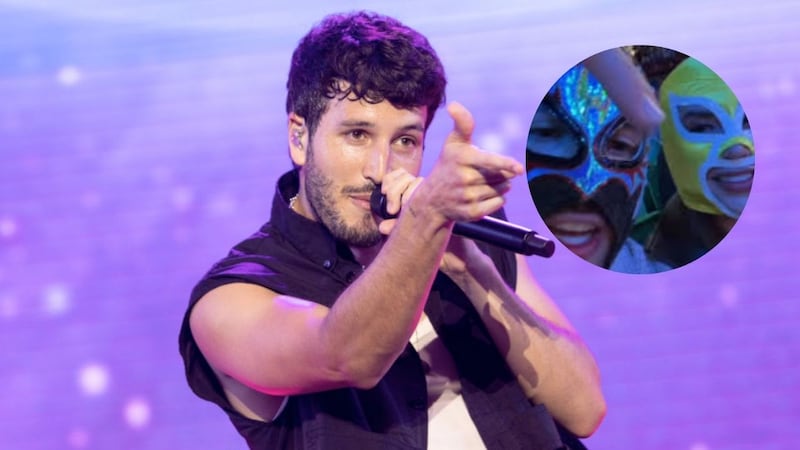 ¿Sebastián Yatra y Karime Pindter son novios?; fueron juntos y enmascarados a una función de lucha libre