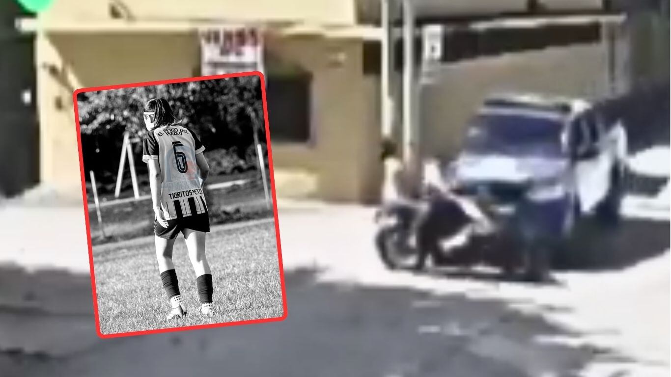 Video del atropellamiento de futbolista Dayana