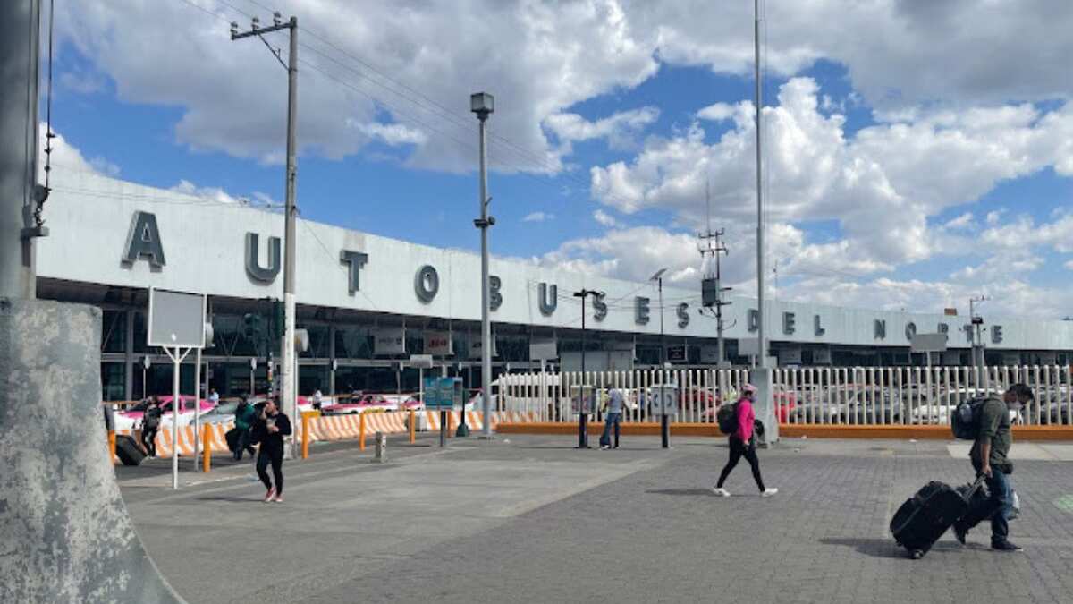 Terminal de autobuses del norte.