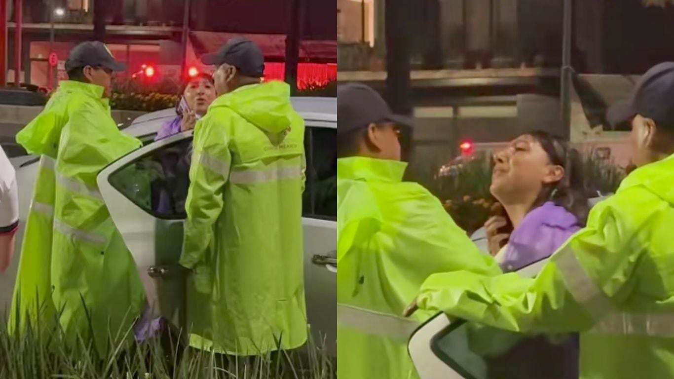 Captan a mujer con varios celulares