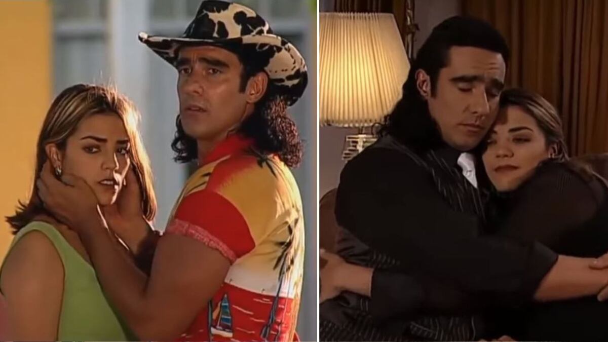 Sandra Reyes y Miguel Varoni eran la pareja principal en 'Pedro, el escamoso'