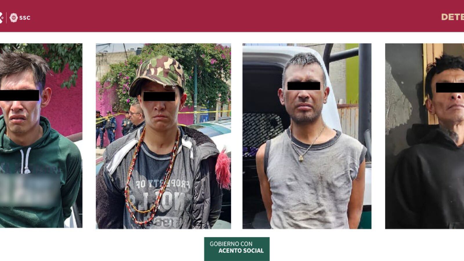 4 detenidos mototaxi