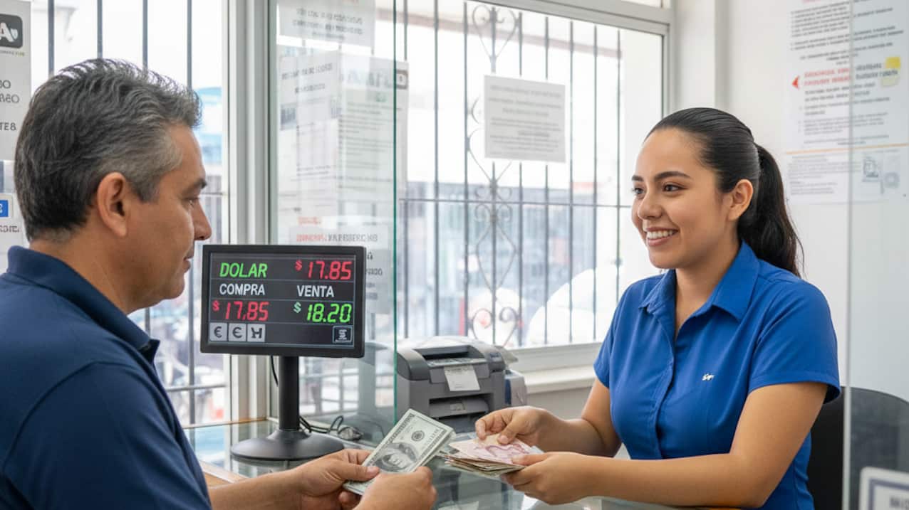 El peso hiló tres días de caída y encendió alertas: acumula una depreciación de 0.93% equivalente a casi 17 centavos.