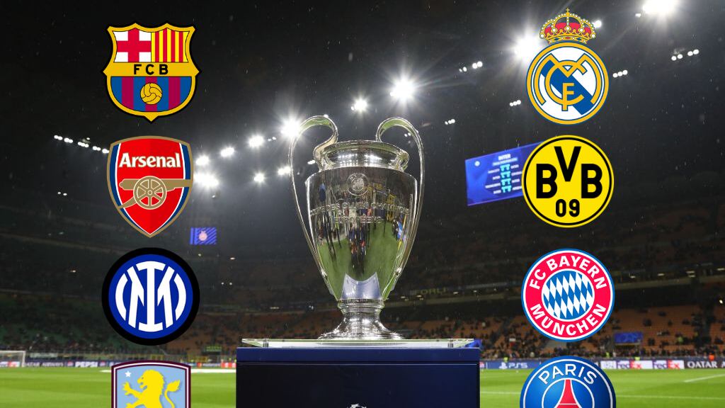 Clasificados a cuartos de Champions