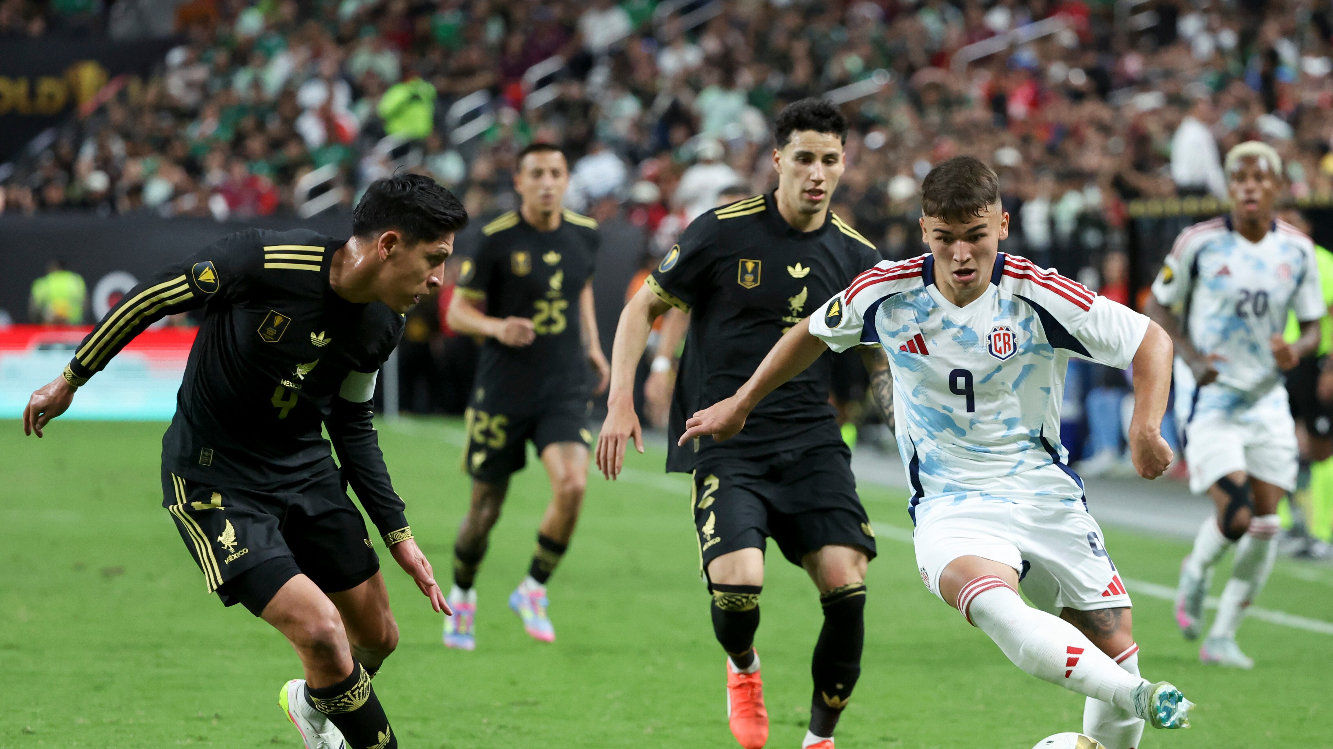 México empató ante Costa Rica.