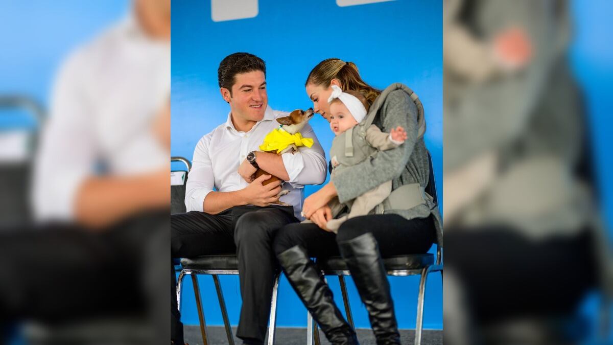 Samuel García y Mariana Rodríguez reconocieron la importancia de que los niños convivan con las mascotas.