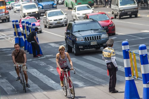 Conciencia vial a examen