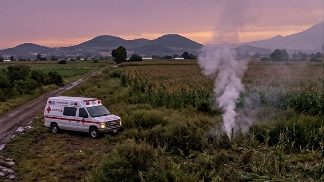 Reportan caída de aeronave