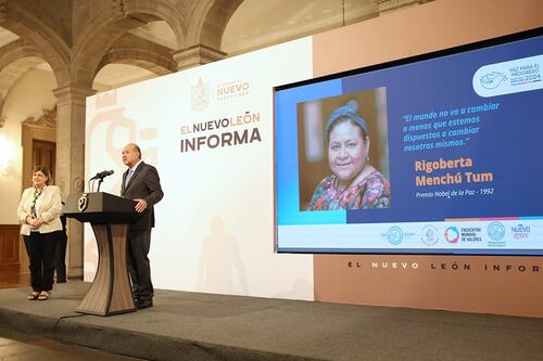 En Cumbre Mundial de los Premios Nobel, Monterrey será reconocida como Ciudad de Paz