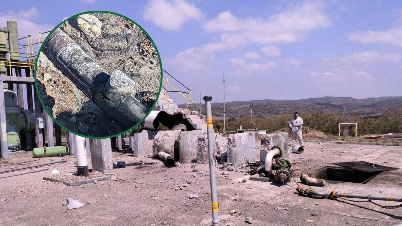Explosión en ducto de Pemex en Oaxaca