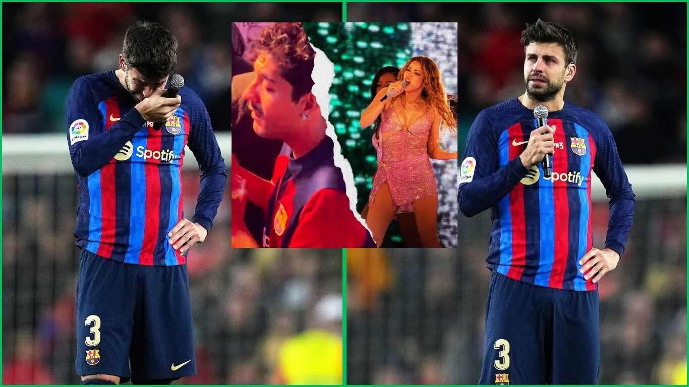 Concierto de Shakira con fan de Gerard Piqué