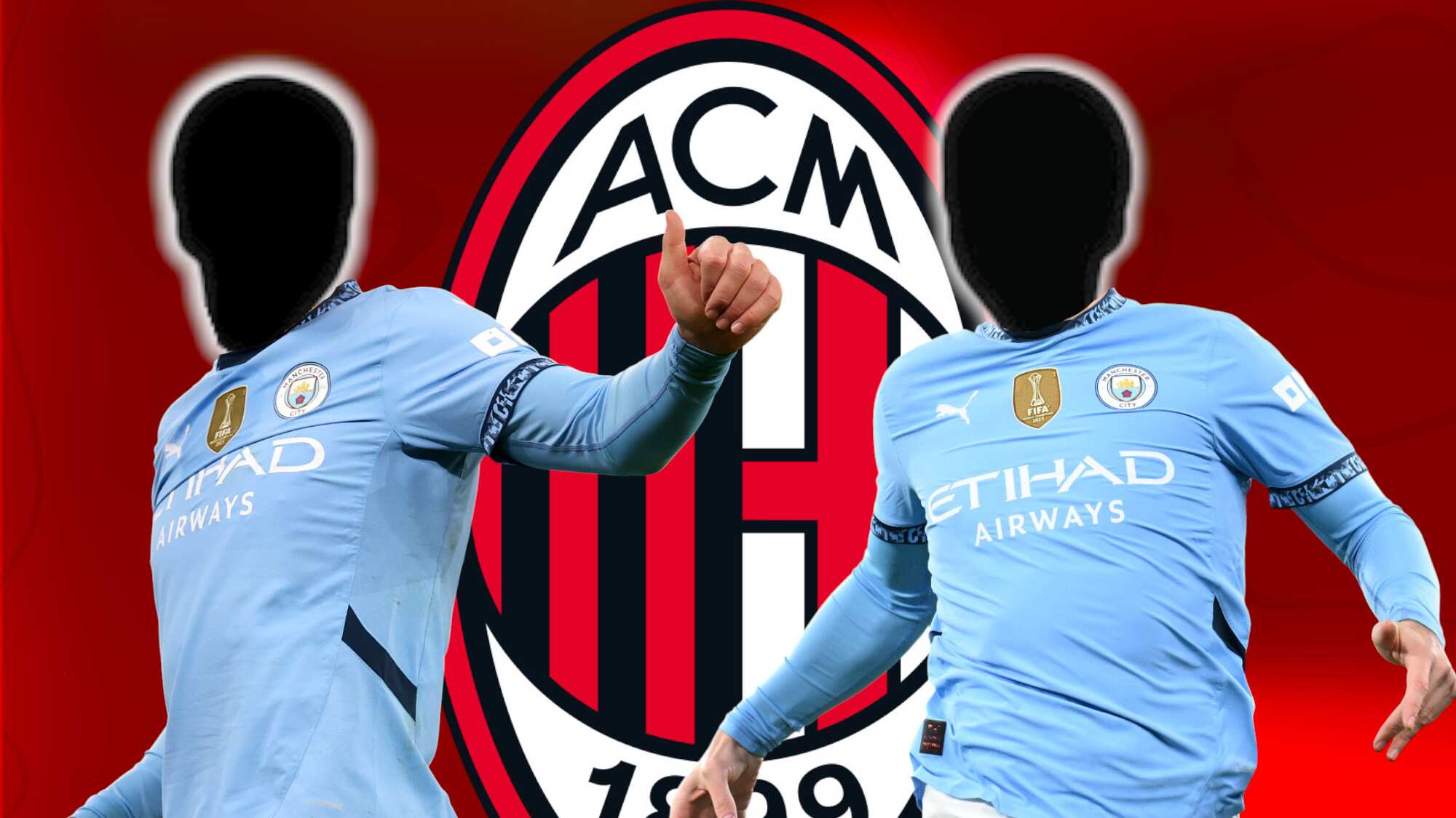 Jugador del Manchester City llegaría al AC Milan