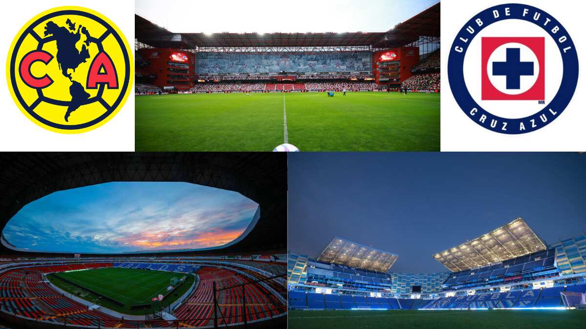 Estadio para América y Cruz Azul