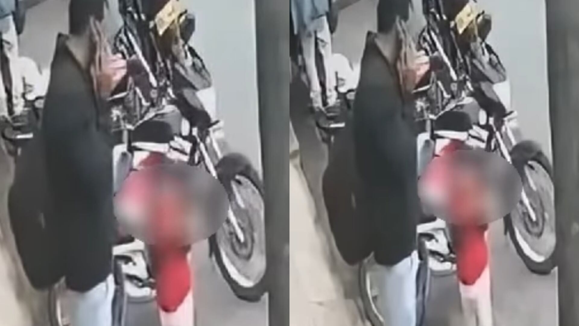 Sujeto pateó a su hijo de 4 años en el estómago y quedó grabado en video: investigan maltrato infantil (Redes sociales)