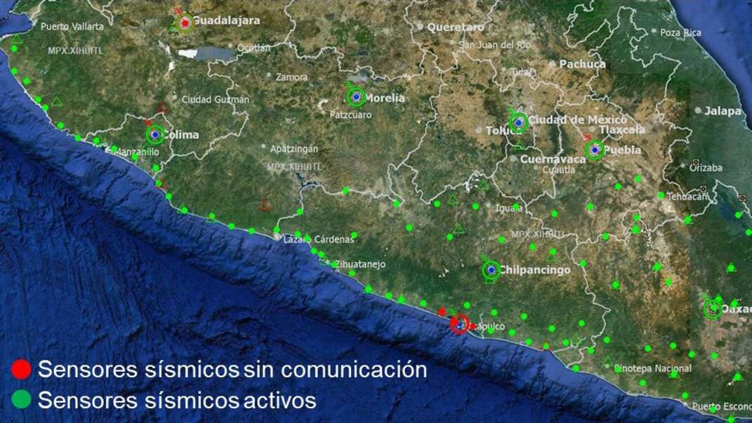 Se ha restablecido casi por completo la operación de los sensores de la alerta sísmica. (Especial)