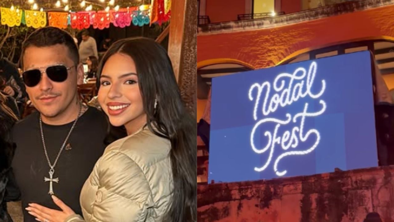 Christian Nodal y Ángela Aguilar