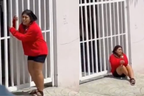 Madre rompe en llanto al dejar a su hijo en el kínder por primera vez