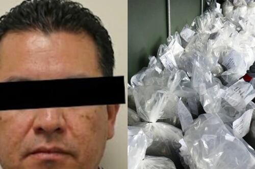 Cae exfuncionario con casi 70 kilos de metanfetamina al intentar cruzar a EE.UU.