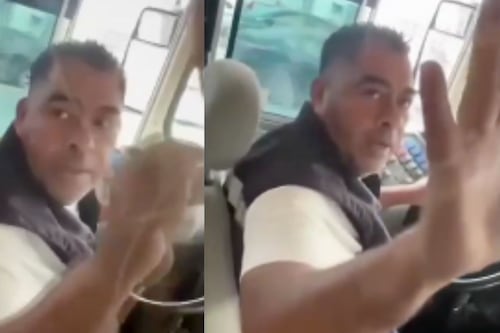 Video viral exhibe a chofer que rechazó descuento estudiantil; y lo multan con miles de pesos