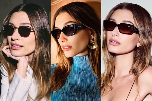 Hailey Bieber y Vogue Eyewear : el espíritu Y2K a través de las gafas de sol
