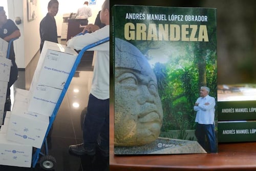 Morena compra cientos de ejemplares del libro Grandeza de AMLO para regalar en Navidad