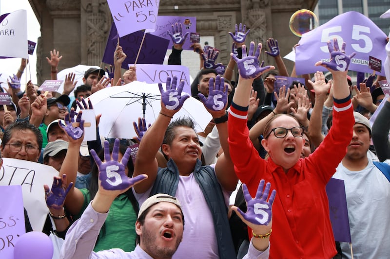 Candidato 55 a la SCJN, Sergio Molina, concluye campaña en la CDMX