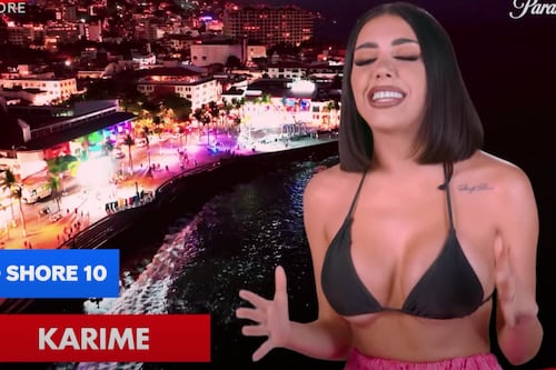 Así lucía Karime Pindter en su primera temporada de Acapulco Shore