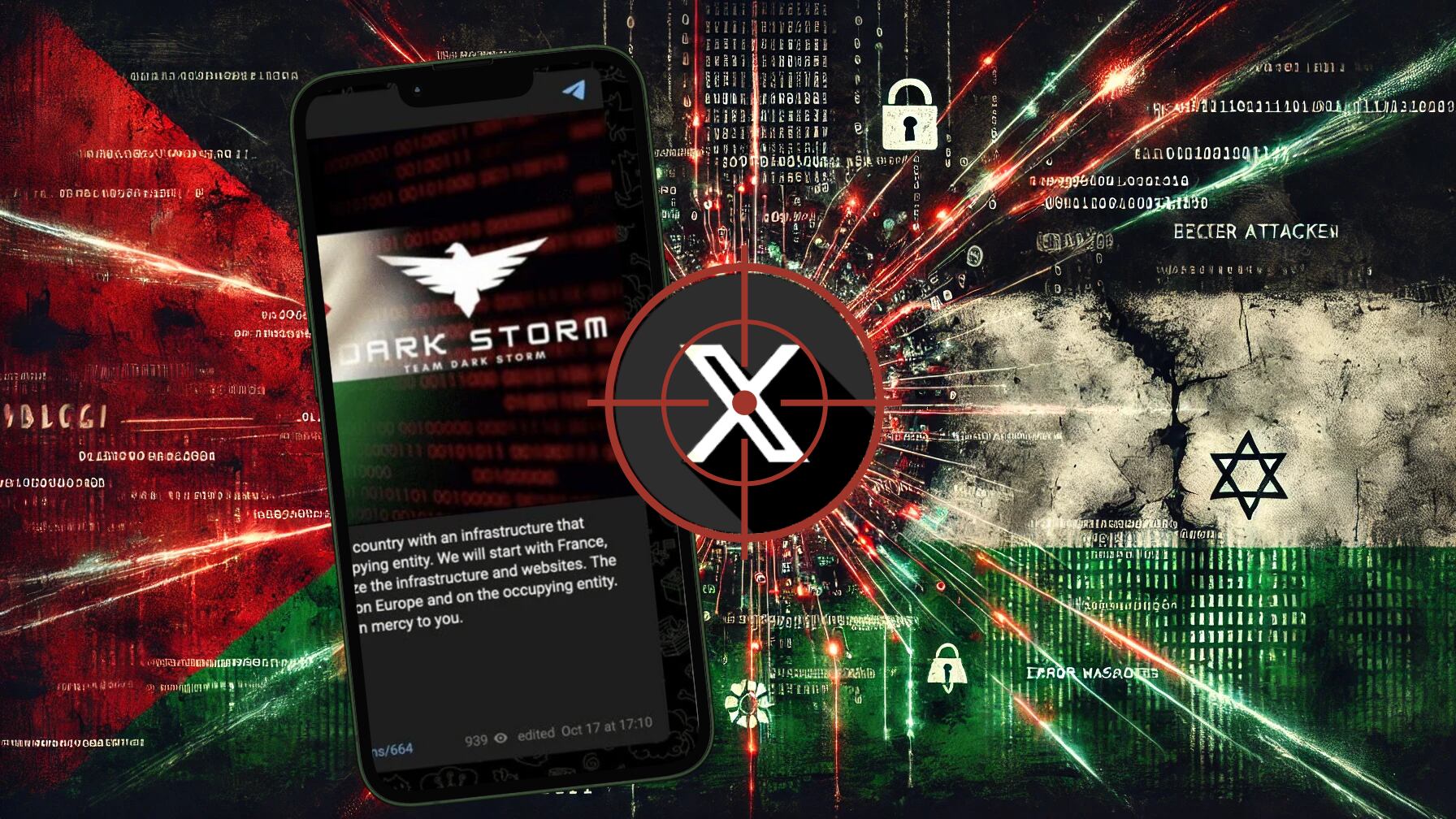 Dark Storm Team anunció nuevos ataques contra infraestructuras digitales en Europa y Estados Unidos, vinculándolos a conflictos en Medio Oriente.