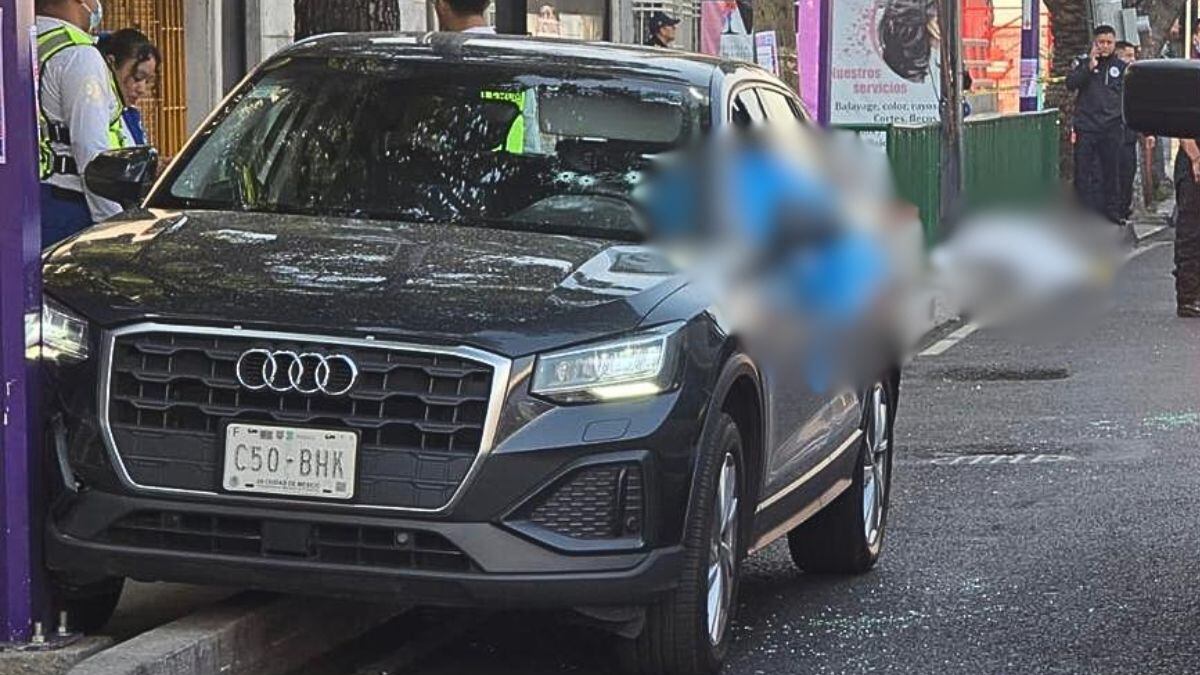 ¿De quién era el lujoso Audi donde asesinaron Ximena Guzmán, secretaria de Clara Brugada?