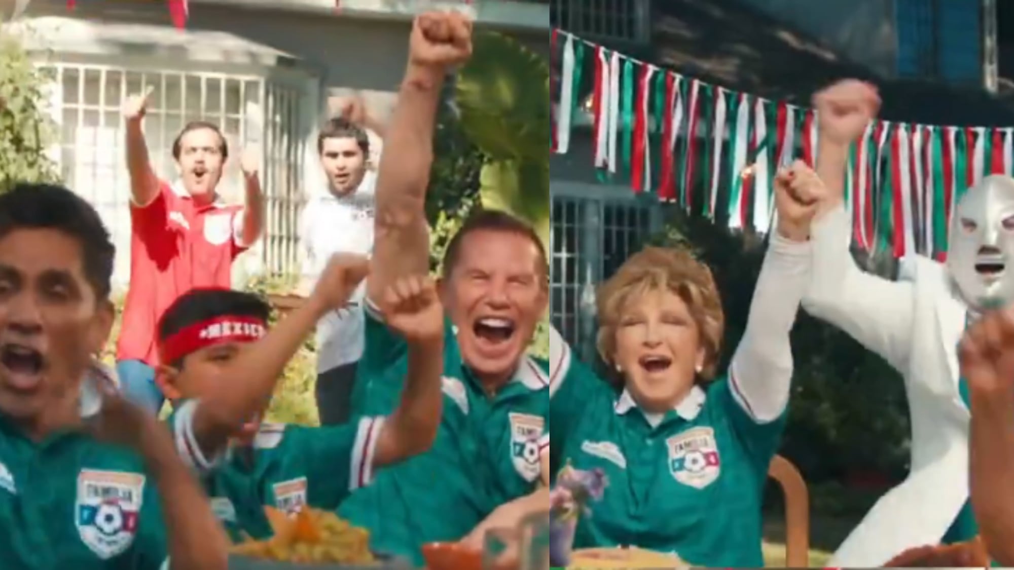 Campos, Chávez, El Santo y Angelica Maria