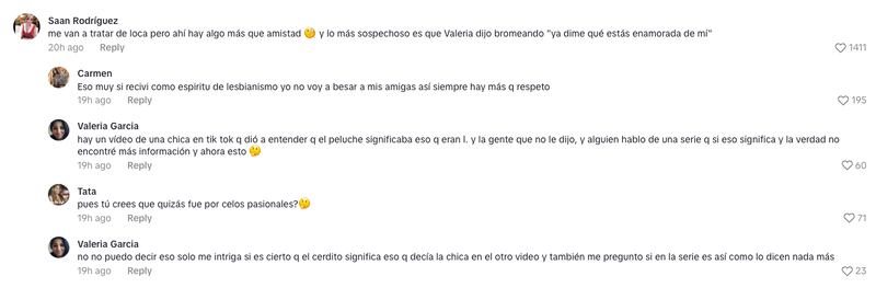 Comentarios sobre el supuesto romance de Valeria Márquez y Vivian de la Torre
