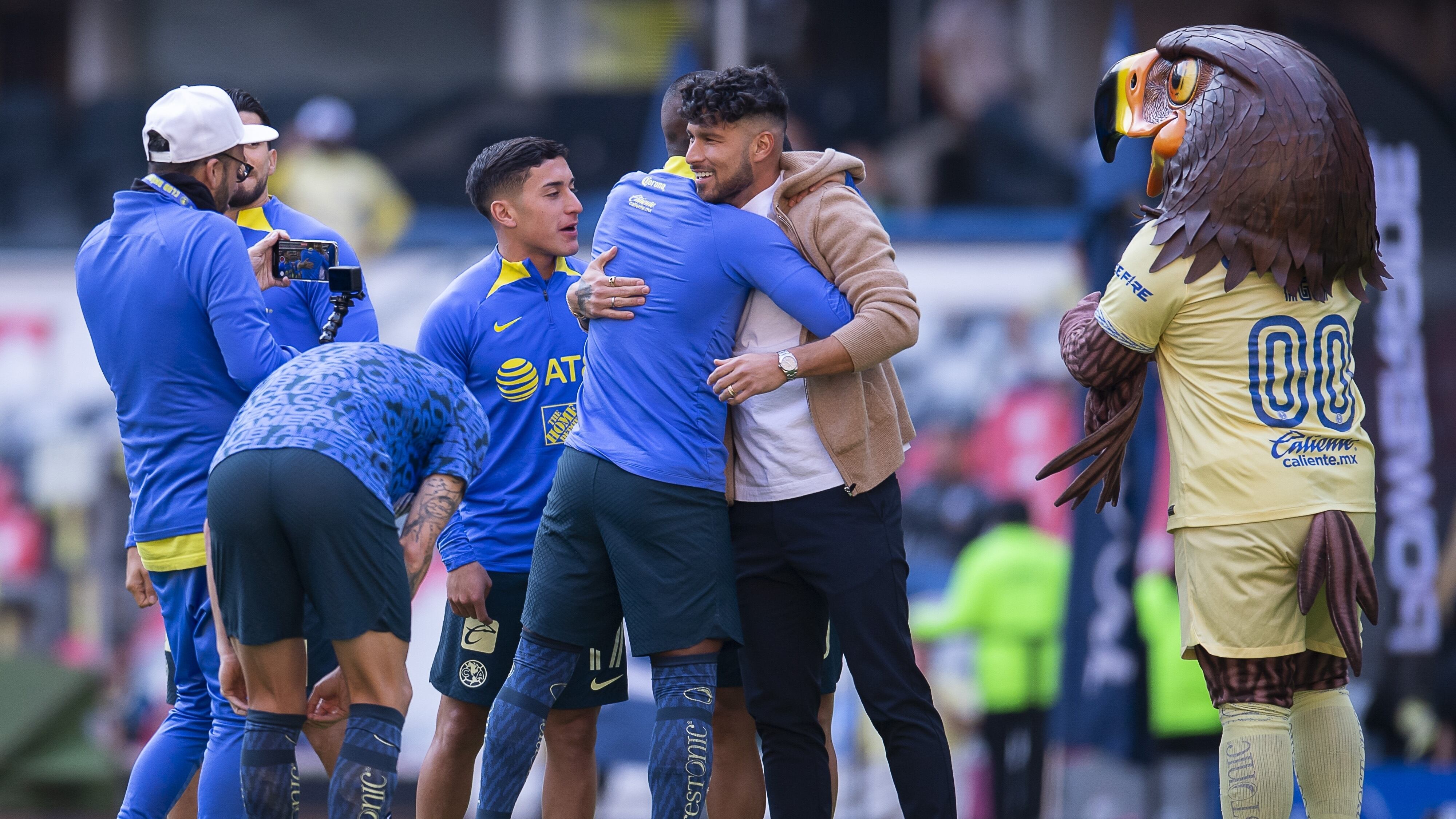 Despedida de Bruno Valdez en el Estadio Azteca.
