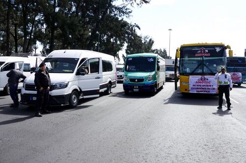 Transportistas cancelan megabloqueo en el Edomex