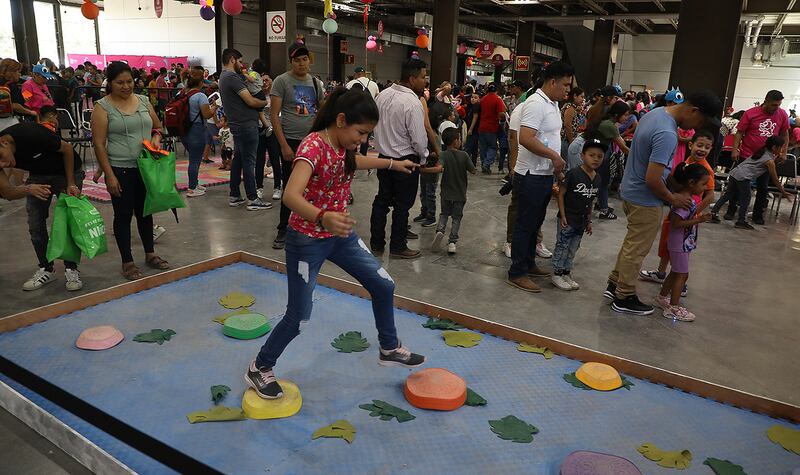 Además de shows hubo actividades de todo tipo para disfrutar en familia.