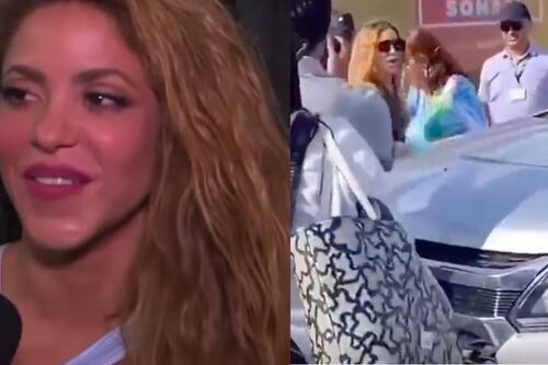 ¿La empujó? Video de Shakira con una de sus fans causa controversia